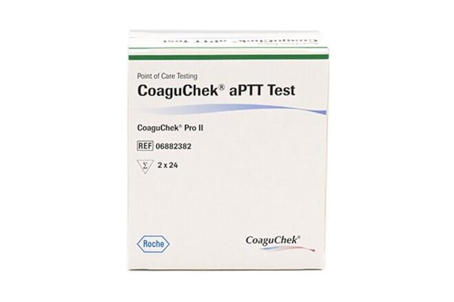 Тест Coaguchek для визначення активованого часткового протромбінового часу (aPTT), 2x24 тести, для CoaguChek Pro II
